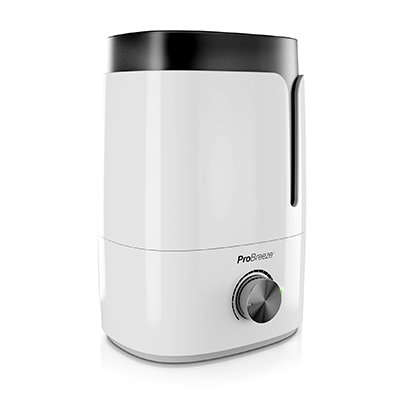 Pro Breeze Humidificador de Aire Ultrasónico de 3,5 L, Funcionamiento Continuo, Ultra Silencioso, Bandeja de Aceites Esenciales, Apagado Automático, Apto para Bebés y Adultos