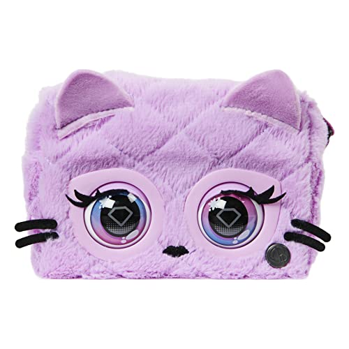 Purse Pets, bolso y mascota interactiva gatita Cattitude con más de 30 sonidos y reacciones, juguetes para niñas a partir de 5 años