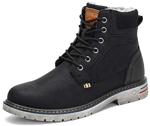 Putu Botas Hombre Botines Invierno Mujer Zapatos de Senderismo Trekking Zapatillas Cálido Nieve Antideslizantes Adulto Unisex Aire Libre Boots