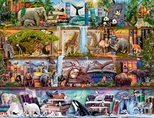 Ravensburger Puzzle 2000 Piezas, Animales salvajes, Puzzle Animales, Puzzle para Adultos, Rompecabezas Ravensburger de óptima calidad