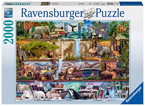 Ravensburger Puzzle 2000 Piezas, Animales salvajes, Puzzle Animales, Puzzle para Adultos, Rompecabezas Ravensburger de óptima calidad