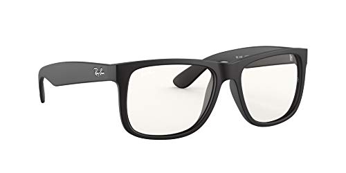 Ray-Ban 0RB4165 Gafas, Rubber Black, 55 para Hombre