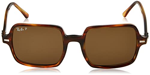 Ray-Ban Square II RB1973-954/57 Gafas de Sol, Havana, 53 Unisex