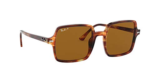 Ray-Ban Square II RB1973-954/57 Gafas de Sol, Havana, 53 Unisex