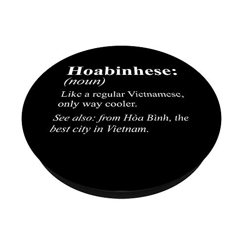 Regalo de Vietnam Hoa Binh - Definición de Hoabinhese vietnamita PopSockets PopGrip Intercambiable