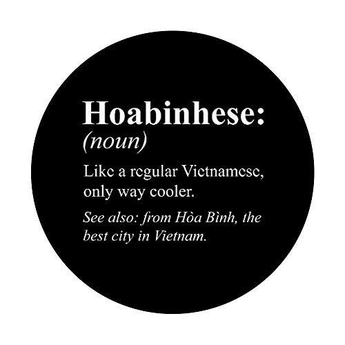 Regalo de Vietnam Hoa Binh - Definición de Hoabinhese vietnamita PopSockets PopGrip Intercambiable