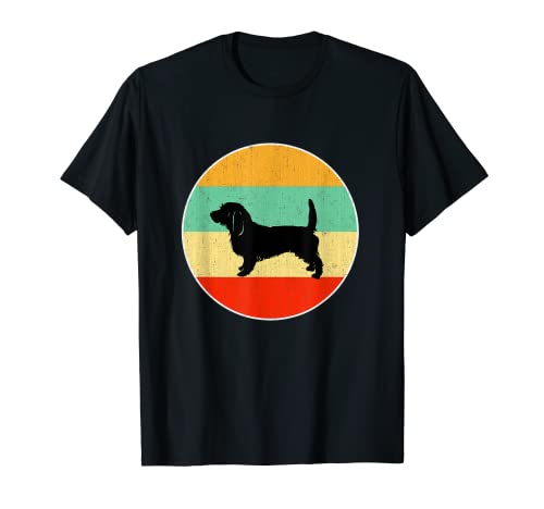 Retro Petite Basset Griffon Vendeen Mom Vintage Dog Mom Camiseta