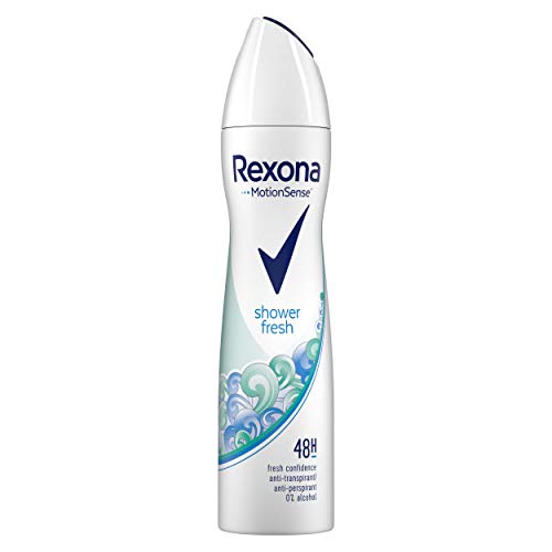 Rexona  Desodorante Aerosol Antitranspirante para mujer Shower Fresh  200ml