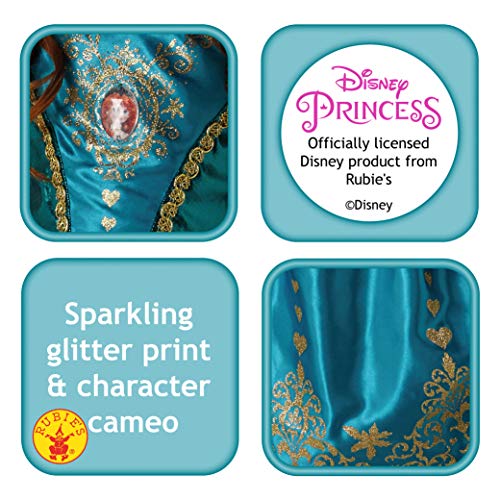 Rubies´s Disney Princess Disfraz, multicolor, Medium 5-6 Years, Height 116 cm (Rubie's 640720M)