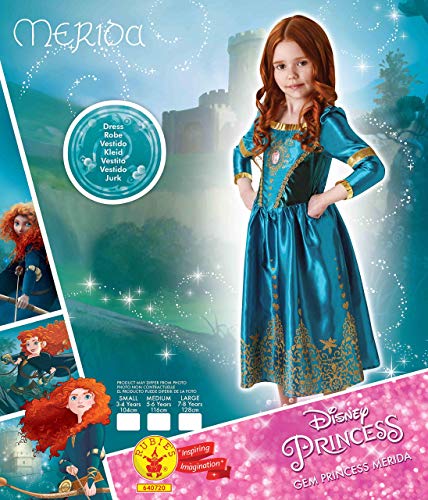 Rubies´s Disney Princess Disfraz, multicolor, Medium 5-6 Years, Height 116 cm (Rubie's 640720M)