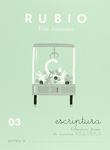 Rubio. Escritura 03 - 9788489773431 (Escriptura RUBIO (català))