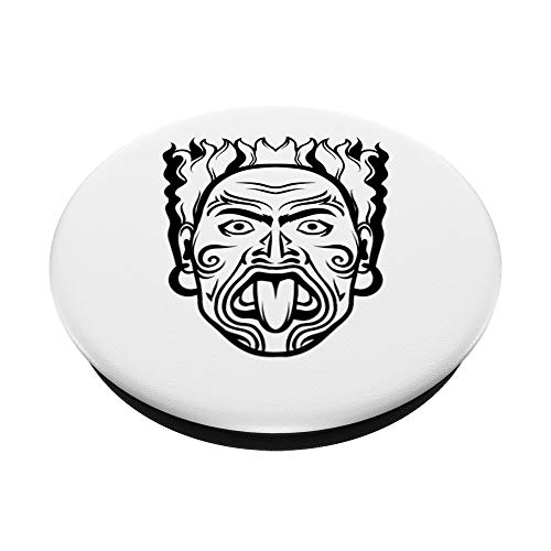 Rugby de Nueva Zelanda Cultura Maorí Haka PopSockets PopGrip Intercambiable