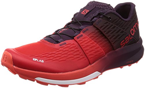 Salomon S/Lab Sense Ultra 2, Zapatillas de Senderismo Unisex Adulto, Rojo (Racing Red/Maverick/White 000), 45 1/3 EU