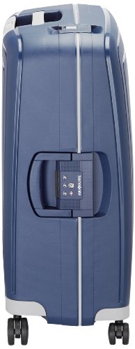 Samsonite S'Cure Spinner - Maleta de equipaje, M (69 cm - 79 L), Azul (Dark Blue)