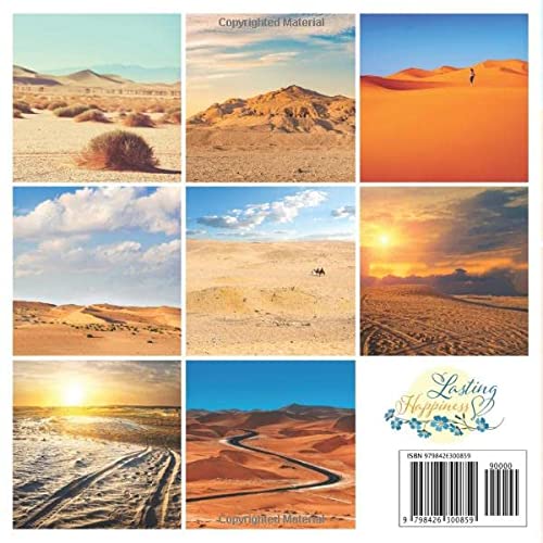 Sandy Deserts, A No Text Picture Book: A Calming Gift for Alzheimer Patients and Senior Citizens Living With Dementia (Soothing Picture Books for the Heart and Soul)