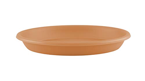 SAUCER ROUND 26 CM LIGHT TERRACOTTA