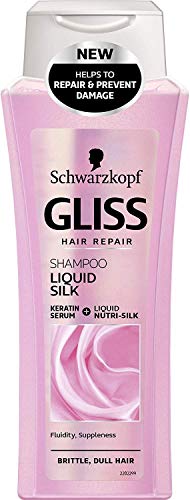 Schwarzkopf Gliss Líquido Seda Set Regalo - Champú Acondicionador & sin Aclarado Spray con Queratina