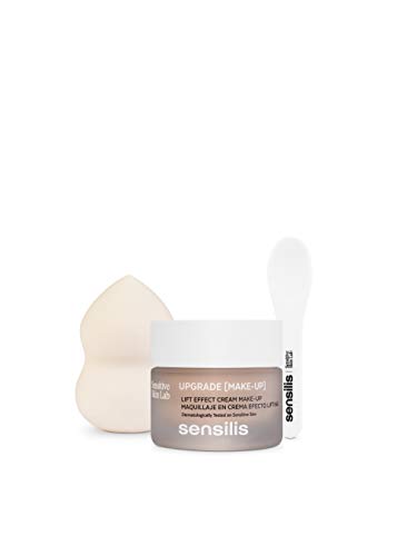 Sensilis Upgrade Make-Up - Base de Maquillaje Efecto Lifting - Tono 03 Miel Doré - 30 ml
