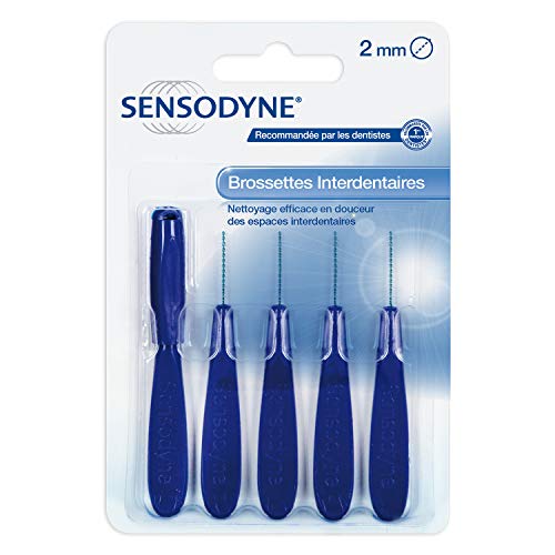 Sensodyne - Juego de 4 cepillos interdentales para dientes sensibles (1 x 5 unidades)