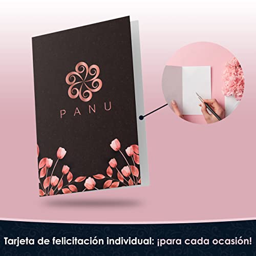 Set de Regalo Panu Mediano - Regalos de Relajación para Mujeres - Caja de Belleza Premium para Mujeres - Regalos para Novia
