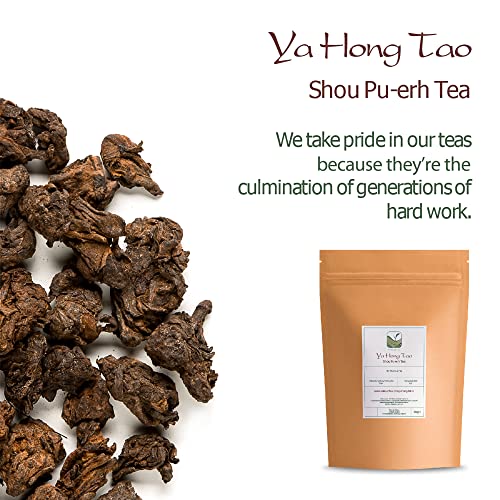 Shou Pu-Erh Tè De Yunnan - Pu Er Er Pu-Erh Red Tea - Madurez Pu Erh - Puer Fermented Tea 50g