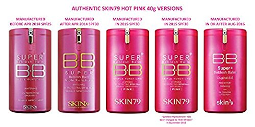 Skin79 Super Beblesh Balm BB Triple Funtions (Hot Pink) by Unknown