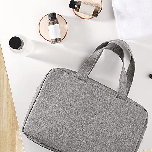 skrskr Bolsa de Maquillaje de Viaje portátil Bolsa de Almacenamiento Impermeable Bolsa de cosméticos Organizador de Herramientas de Maquillaje Bolsa de Aseo Grande para Hombre y Mujer