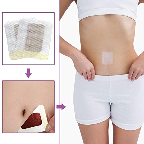 Slim Patch, Weight Loss Sticker, Slimming Patches, Parche de Adelgazamiento Rápido Anticelulítico y Quemagrasas para Barriga de Cerveza, Cintura de Grasa del Vientre (30 Piezas)