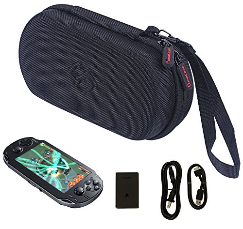 Smatree Estuche de Transporte Compatible con PS Vita, PS Vita Slim, PSP 3000 (sin funda) (Consola y Accesorios NO Incluidos)