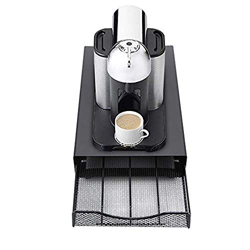 SOOTOP Cajón De Cápsulas De Café, Soporte De Cápsulas De Café Duradero, Soporte De Cápsulas De Café Cápsulas Apilables, Cajón para almacenar cápsulas de Nespresso (capacidad para 40 cápsulas)