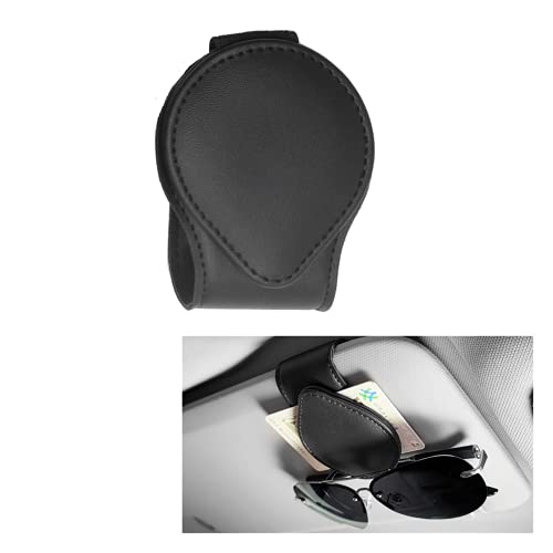 Soporte Para Gafas De Visera Para Coche, Soporte Para Gafas De Sol De Cuero, Soporte Para Tarjetas, Caja Para Gafas De Sol, Soporte Para Gafas De Sol Para Coche, Accesorios Para Visera De Coche