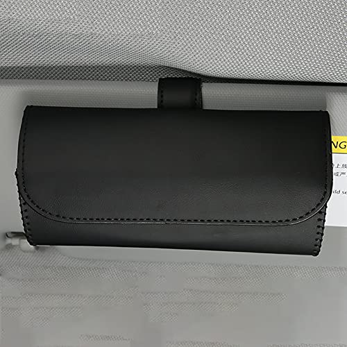 Soporte Para Gafas Para Visera De Coche, Soporte Para Gafas De Sol Para Coche, Estuche De Almacenamiento Con Clip, Organizador De Anteojos Automotrices, Coche Para La Mayoría De Los Modelos De Coches