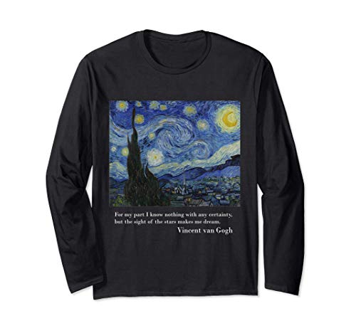 Starry Night by Vincent van Gogh | Famous Painting Manga Larga