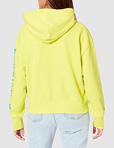 Superdry W2011203a Sudadera con Capucha, Citrus Zest, Large para Mujer