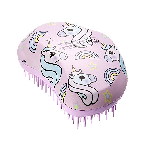 Tangle Teezer The Mini Original - Cepillo Para Desenredar, Diseño De Unicornio