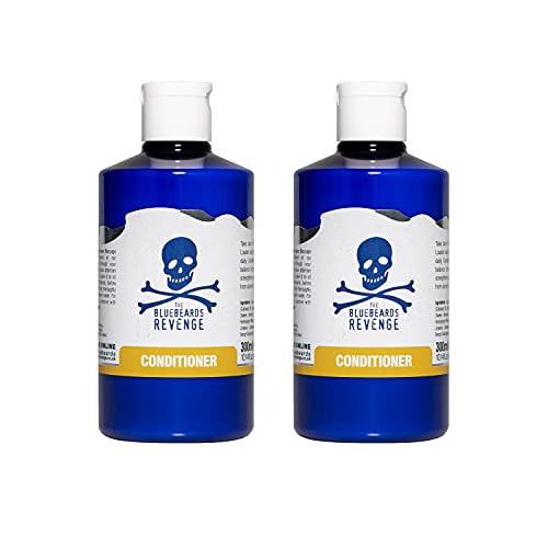 The Bluebeards Revenge, Conditioner For Men To Help Repair And Rehydrate Dry, Damaged Hair, SLS Free, Paraben Free And Vegan Friendly, 300ml, Duo Pack