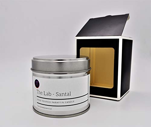 The Lab - Vela perfumada Santal. Manta de aroma enorme hecho con cera de grado prémium