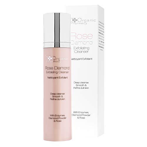 The Organic Pharmacy Rose Diamond Limpiador Exfoliante - 120 ml.