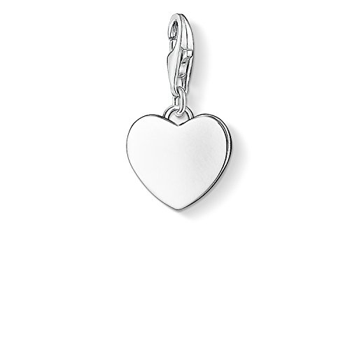 Thomas Sabo - Charm con Cierre para Mujer de Plata de Ley 925/1000