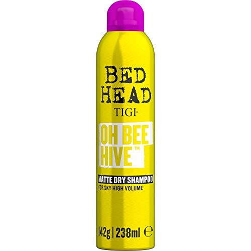 TIGI Bad Head Oh Bee Hive Champú en Seco para Conseguir Volumen, Acabado Mate, 238 ml