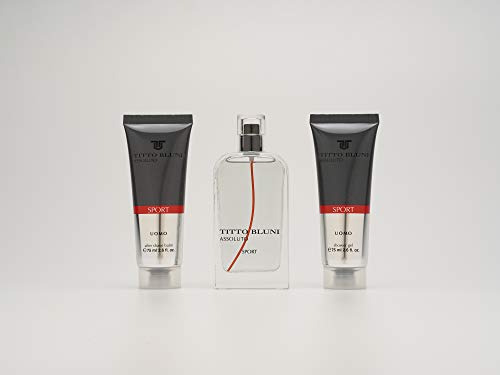 Titto Bluni Assoluto Sport Uomo EdT 75ml + After Shave 75ml + Gel Baño 75ml