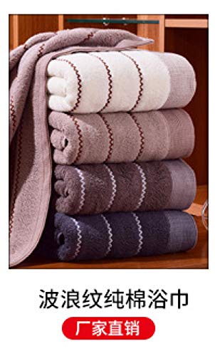 Toalla Toallas Algodón Plain Jacquard Toalla De Baño Absorbente Adulto Más Hombres Y Mujeres Hotel Toalla De Baño Blanco