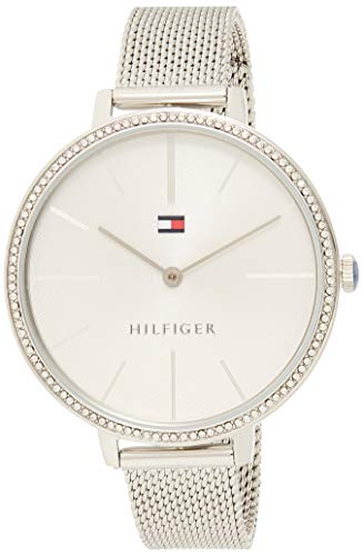 Tommy Hilfiger Reloj analógico para Mujeres. de Cuarzo con Correa en Acero Inoxidable 1782113