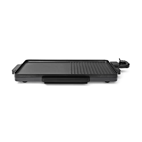 Tristar BP-2750 Plancha – Diseño Moderno – Gran Superficie para cocinar de 49 x 27 cm, 2000 W, Negro