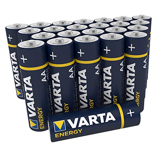 Varta Pila Energy AAA Micro LR03 (paquete de 30 unidades), pila alcalina – "Made in Germany" – Adecuado para radios y relojes de pared