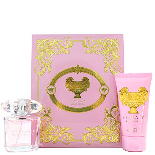 Versace Bright Crystal - Agua de colonia, 2 piezas, 200 gr