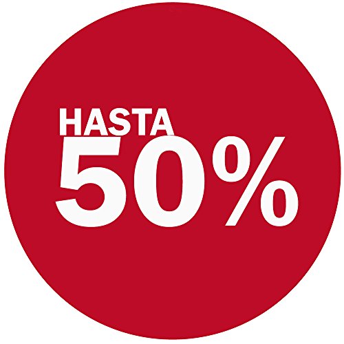 Vinilo de Rebajas 50%| Cartel Rebajas | Rebajas en tu escaparate | Pegatinas Adhesivas Rebajas | Ofertas de su establecimiento| Oportunidades en su Negocio Rebajas | Descuentos de su establecimiento