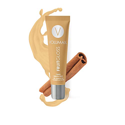 VOLUMAX FRUITGLOSS. Labios Hidratados. Volumen y Brillo. Sabor Canela