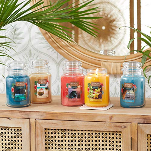 Yankee Candle Vela perfumada | Vela en tarro pequeño de escape de playa | Tiempo de combustión: hasta 30 horas (1630543E)