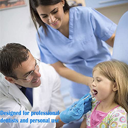 YSCARE limpieza dental kit dientes dentales que blanquea Kit de Blanqueamiento de Dientes Acero Inoxidable Blanqueamiento Dental Para Hombres, Mujeres, Niños y Mascota 5 Piezas